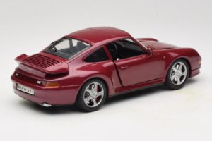 Porsche 911 993 Turbo Czerwony Anson 1:18 30320-W Metal — zdjęcie 3 z 8
