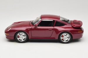Porsche 911 993 Turbo Czerwony Anson 1:18 30320-W Metal — zdjęcie 4 z 8