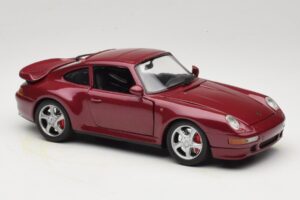 Porsche 911 993 Turbo Czerwony Anson 1:18 30320-W Metal — zdjęcie 6 z 8