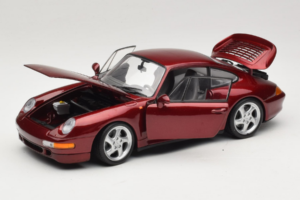 Porsche 911 993 Turbo Red Metallic UT Models 1:18 180066070 Metal — zdjęcie 2 z 8