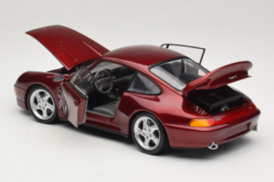 Porsche 911 993 Turbo Red Metallic UT Models 1:18 180066070 Metal — zdjęcie 5 z 8