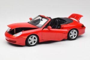 Porsche 911 996 Kabriolet Czerwony Gate 1:18 1051 Metal — zdjęcie 2 z 8