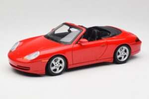 Porsche 911 996 Kabriolet Czerwony Gate 1:18 1051 Metal