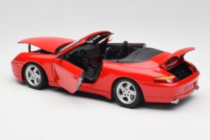 Porsche 911 996 Kabriolet Czerwony Gate 1:18 1051 Metal — zdjęcie 5 z 8