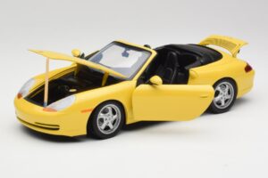 Porsche 911 996 Kabriolet Speed Żółty UT Models 1:18 27906 Metal — zdjęcie 2 z 8