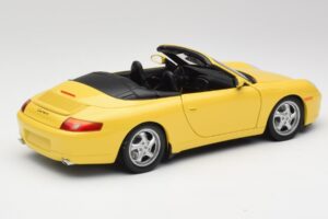 Porsche 911 996 Kabriolet Speed Żółty UT Models 1:18 27906 Metal — zdjęcie 3 z 8