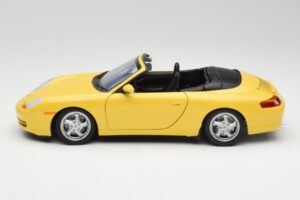 Porsche 911 996 Kabriolet Speed Żółty UT Models 1:18 27906 Metal — zdjęcie 4 z 8