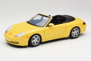 Porsche 911 996 Kabriolet Speed Żółty UT Models 1:18 27906 Metal