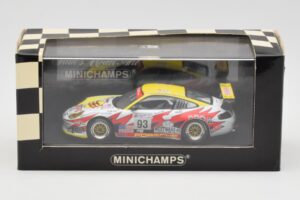Porsche 911 996 GT3 Cup #93 L. Luhr / G. Maassen / E. Collard 24 Hours of Le Mans 2003 Minichamps 1:43 S5527 Metal — zdjęcie 4 z 4