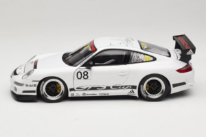 Porsche 911 996 GT3 #08 Promo Cup Car 2008 AUTOart 1:18 80881 Metal — zdjęcie 4 z 8