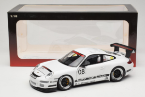 Porsche 911 996 GT3 #08 Promo Cup Car 2008 AUTOart 1:18 80881 Metal — zdjęcie 8 z 8