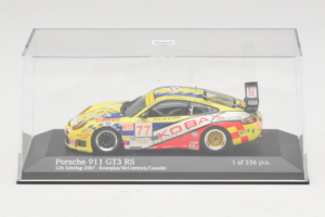Porsche 911 GT3 RS #77 Konopka / McCormick 12 Hours of Sebring 2007 Minichamps 1:43 400076977 Metal — zdjęcie 4 z 5