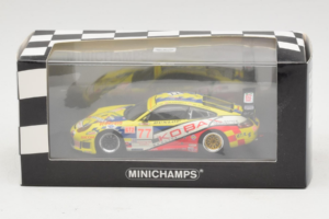 Porsche 911 GT3 RS #77 Konopka / McCormick 12 Hours of Sebring 2007 Minichamps 1:43 400076977 Metal — zdjęcie 5 z 5