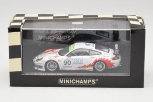 Porsche 911 996 GT3 RS #90 T2M J. Ickx / P. Rabineau 1000km Spa 2004 Minichamps 1:43 400046980 Metal — zdjęcie 4 z 4
