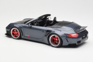 Porsche 911 997 Kabriolet Liberty Walk Szary GT Spirit 1:18 GT463 Żywica — zdjęcie 5 z 6