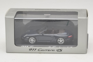 Porsche 911 997 Carrera 4 Kabriolet Ciemnoniebieski Minichamps 1:43 WAP02015216-R1 Metal — zdjęcie 4 z 4