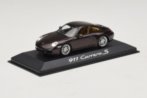 Porsche 911 997 Carrera S Brown Metallic Minichamps 1:43 WAP02001318 Metal — zdjęcie 2 z 4