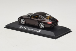 Porsche 911 997 Carrera S Brown Metallic Minichamps 1:43 WAP02001318 Metal — zdjęcie 3 z 4