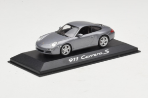 Porsche 911 997 Carrera S Szary Metallic Minichamps 1:43 WAP02010116-R1 Metal — zdjęcie 2 z 4