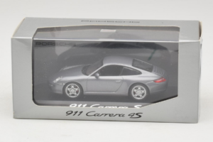Porsche 911 997 Carrera S Szary Metallic Minichamps 1:43 WAP02010116-R1 Metal — zdjęcie 4 z 4