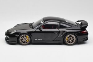 Porsche 911 997 GT2 RS Czarny & Srebrny Koła Minichamps 1:18 100069401 Metal — zdjęcie 4 z 8