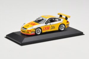 Porsche 911 997 GT3 Cup #55 LKM D. O Young Porsche Carrera Cup Asia Macau 2007 Minichamps 1:43 400076455 Metal — zdjęcie 2 z 4