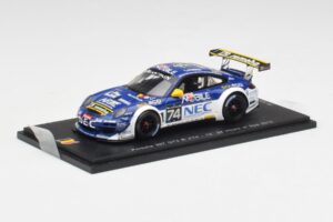 Porsche 911 997 GT3 R #74 Prospeed P. van Splunteren / M. Soulet / F. Derdaele / B. Bouvy 24 Hours of Spa 2012 Spark 1:43 SB0 — zdjęcie 2 z 4