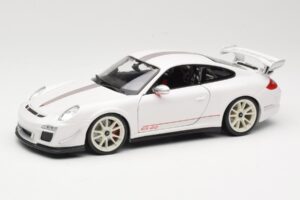 Porsche 911 997 GT3 RS 4.0 Biały Bburago 1:18 18-11036 Metal