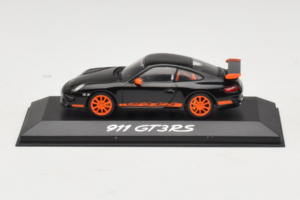 Porsche 911 997 GT3 RS Czarny Pomarańczowy Minichamps 1:43 WAP02012817-R1 Metal