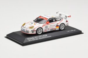 Porsche 911 997 GT3 RSR #83 Seikel Motorsport J. Nielsen / P. Ehret / P. Farnbacher 24 Hours of Le Mans 2006 Minichamps 1:43  — zdjęcie 2 z 3
