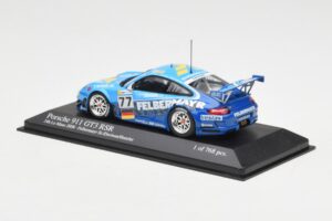 Porsche 911 997 GT3 RSR #77 Felbermayr-Proton Davidson / Henzler 24 Hours of Le Mans 2008 Minichamps 1:43 400087877 Metal — zdjęcie 3 z 4
