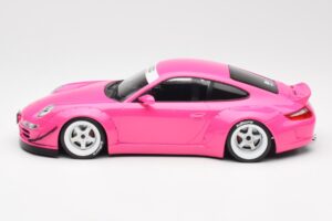Porsche 911 997 RWB Różowy IXO 1:18 18CMC167 Metal — zdjęcie 3 z 5