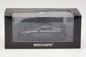 Porsche 911 997.2 GT2 RS Czarny z Czarnymi Felgami Minichamps 1:43 400069404 Metal — zdjęcie 4 z 4