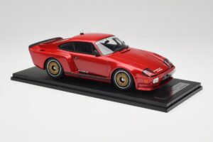 Porsche 911 930 Almeras Biturbo 3.3 Czerwony Kess 1:18 KE18005C Żywica — zdjęcie 4 z 6