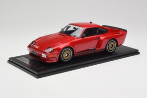 Porsche 911 930 Almeras Biturbo 3.3 Czerwony Kess 1:18 KE18005C Żywica