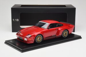 Porsche 911 930 Almeras Biturbo 3.3 Czerwony Kess 1:18 KE18005C Żywica — zdjęcie 6 z 6
