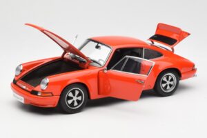 Porsche 911 Carrera RS 2.7 Pomarańczowy AUTOart 1:18 78057 Metal — zdjęcie 2 z 8