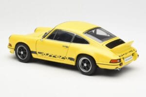 Porsche 911 Carrera RS 2.7 Żółty AUTOart 1:18 78053 Metal — zdjęcie 7 z 8
