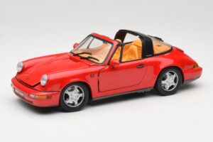 Porsche 911 Carrera Targa Czerwony Anson 1:18 3054 Metal