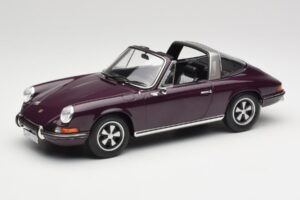 Porsche 911 E Targa Fioletowy Norev 1:18 187644 Metal