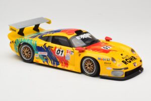 Porsche 911 GT1 #1 D. Rohr / R. Pilgrim / A. McNish 1997 UT Models 1:18 39724 Metal — zdjęcie 6 z 8
