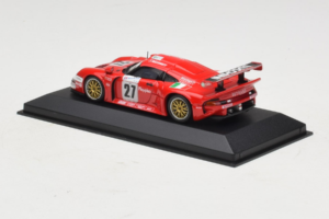 Porsche 911 GT1 #27 BMS Scuderia Italia 24 Hours of Le Mans 1997 Minichamps 1:43 430976627 Metal — zdjęcie 3 z 4