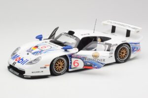 Porsche 911 GT1 #6 T. Boutsen / H-J. Stuck 1997 UT Models 1:18 39720 Metal — zdjęcie 2 z 8