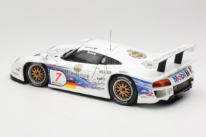 Porsche 911 GT1 #7 Y. Dalmas / R. Wollek FIA GT Championship 1997 UT Models 1:18 39721 Metal — zdjęcie 7 z 8