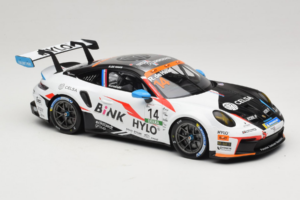 Porsche 911 GT3 Cup 992 #14 R. de Haan Oschersleben GP 2024 IXO 1:18 18RMC219 Metal — zdjęcie 4 z 6