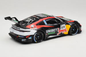 Porsche 911 GT3 Cup 992 #69 K. Rovanpera Zolder GP 2024 IXO 1:18 18RMC226 Metal — zdjęcie 2 z 6