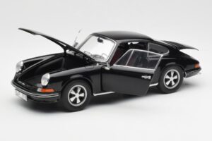 Porsche 911 S Czarny Schuco 1:18 450047200 Metal — zdjęcie 2 z 8