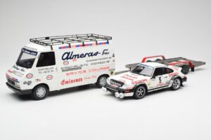 Porsche 911 SC Group 4 Citroen C35 Assistance Rally Portugal 1981 Otto 1:18 OT374 Żywica — zdjęcie 6 z 8