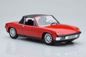 Porsche 914 1.7 Bahia Czerwony Norev 1:18 187690 Metal — zdjęcie 4 z 7