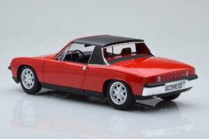 Porsche 914 1.7 Bahia Czerwony Norev 1:18 187690 Metal — zdjęcie 5 z 7